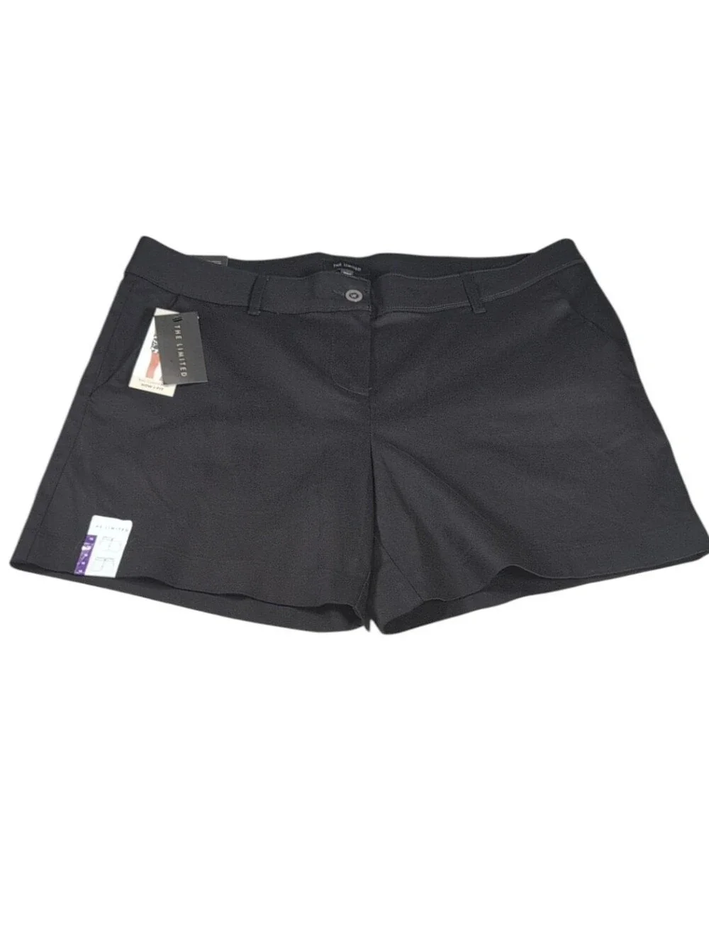 The Limited Black Tailored Shorts Size 16